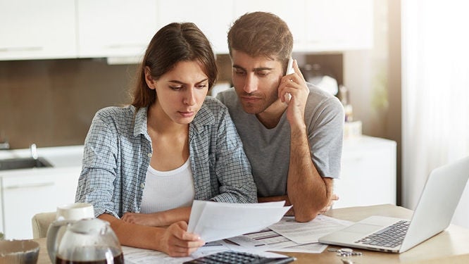 couple discharging from a Pepper home loan