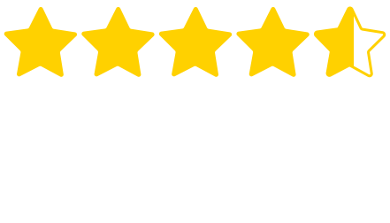 Trustpilot 4.8 out of 5 star customer rating