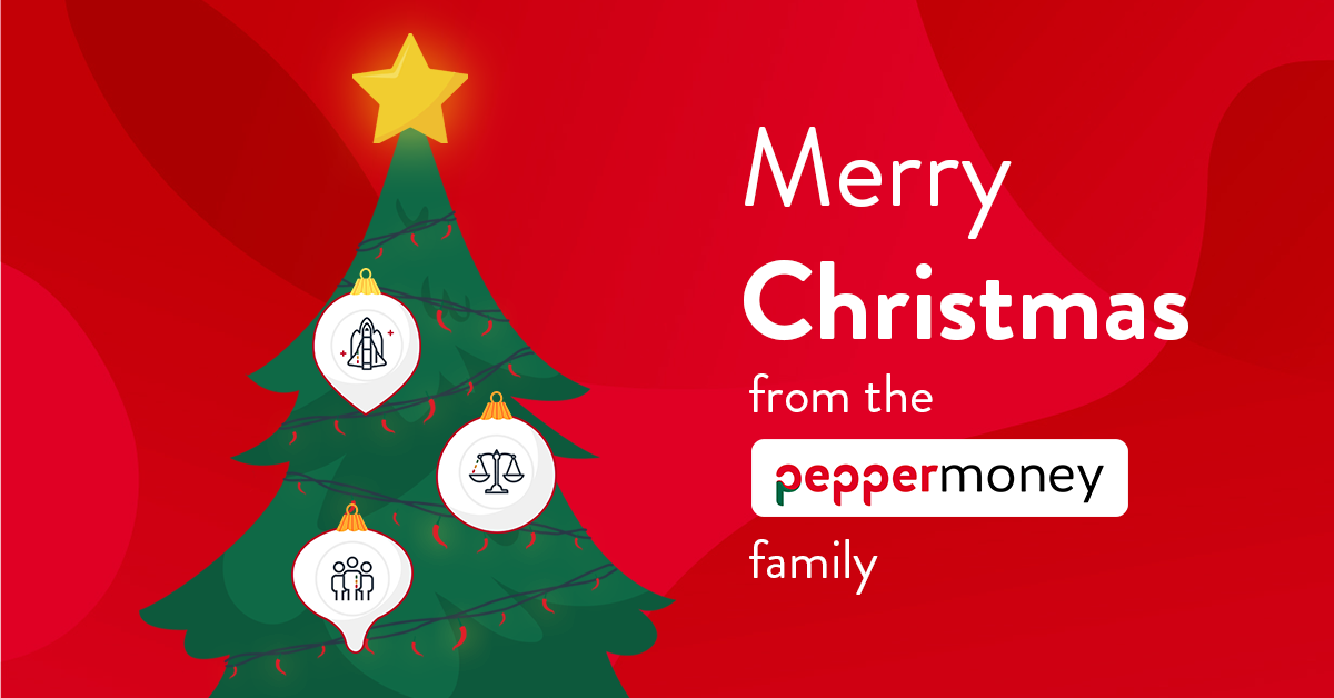 Christmas greeting from Pepper Money