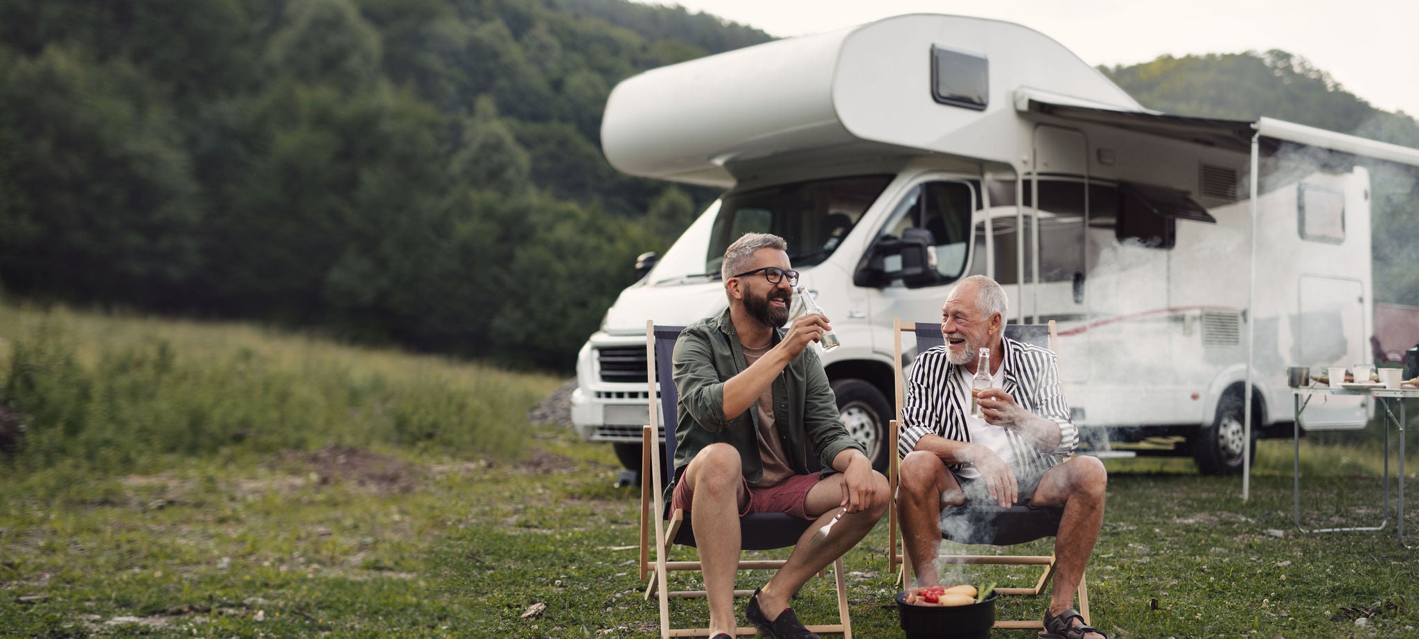 Friends consider getting caravan loan