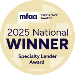 Pepper Money MFAA Specialty Lender Award 2025