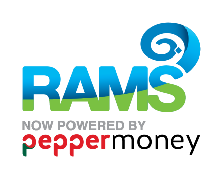 RAMS powered by Pepper Money logo